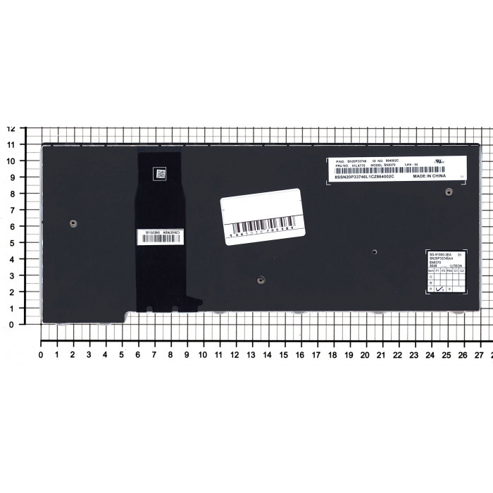 Клавиатура для Lenovo ThinkPad Yoga 11e 5th Gen черная