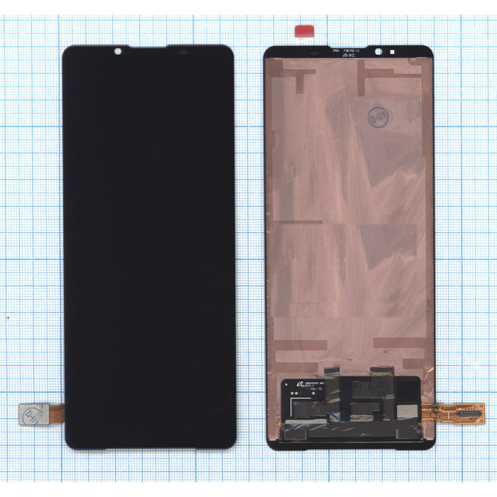 Дисплей для Sony Xperia 5 III в сборе с тачскрином черный orig lcd