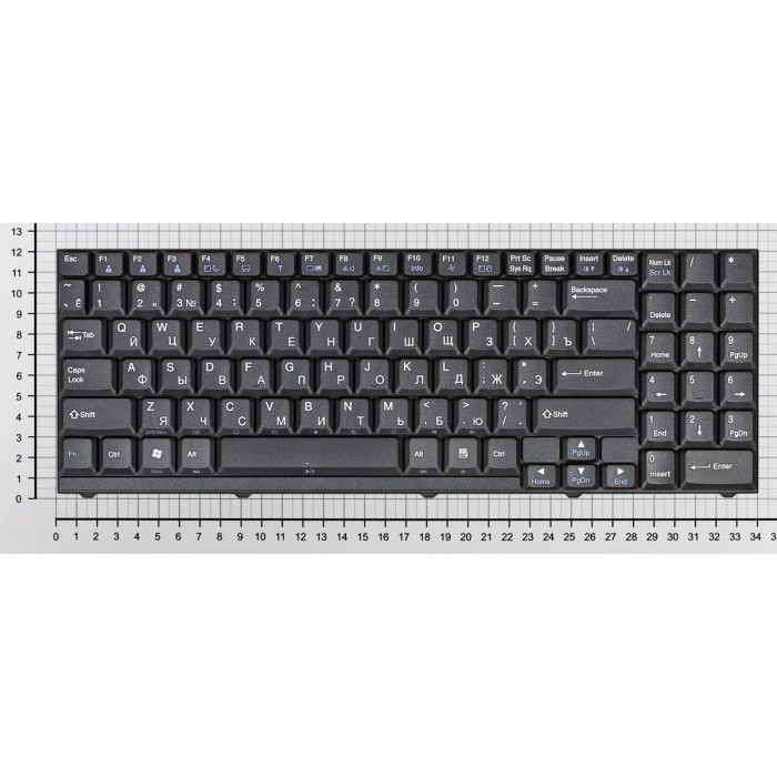 Клавиатура для LG LW60 LW70 LW65 LW75 LS70 M70 черная