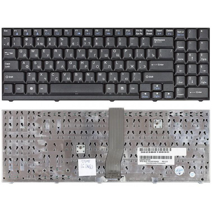 Клавиатура для LG LW60 LW70 LW65 LW75 LS70 M70 черная