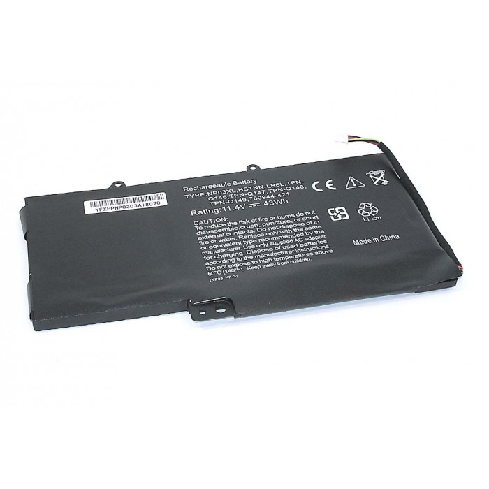 Аккумулятор для HP Pavilion 13 x360 (NP03XL) 11.4V 3750mAh OEM