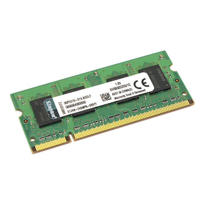 Модуль памяти Kingston SODIMM DDR2 1ГБ 800 MHz PC2-6400