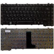 Клавиатура для Toshiba Satellite A300 M300 L300 M500 M505 черная глянцевая
