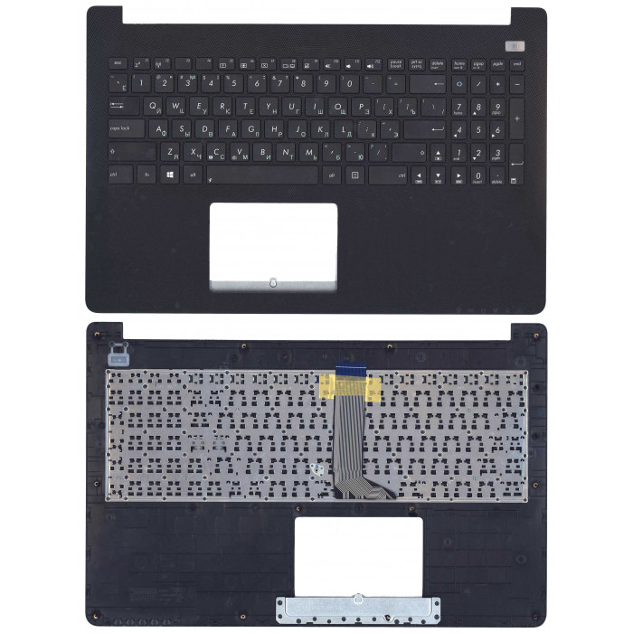 Клавиатура для Asus X502 топ-панель черная