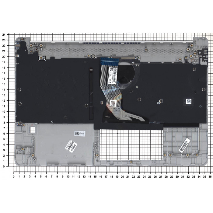 Клавиатура для HP 15S-EQ 15S-FQ топкейс серебристый FPR