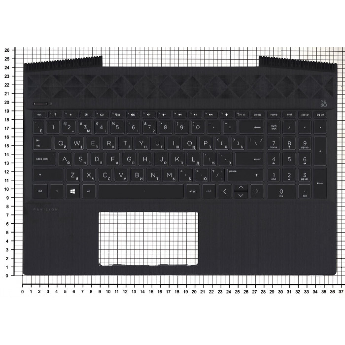 Топ-панель для HP Pavilion Gaming 15-CX