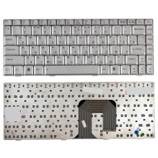 Клавиатура для Asus U3 F9 F6 F6A F6E F6H F6S F6V F6Ve серебристая