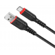 Кабель USB HOCO X59 Victory USB-Type-C, 3A, 1м, черный