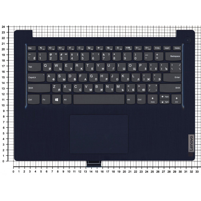 Клавиатура для Lenovo IdeaPad 3-14IIL05 топкейс