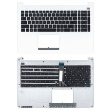 Клавиатура для Asus X502 топ-панель белая