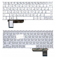 Клавиатура для Asus S201 S201E X201 X201E белая