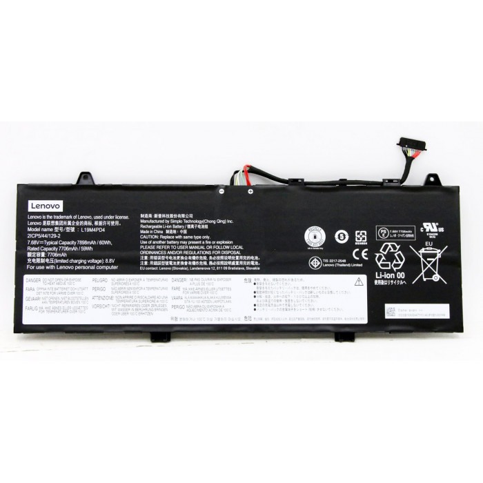 Аккумуляторная батарея для ноутбука Lenovo Flex 5G (L19M4PD4) 7.68V 60Wh