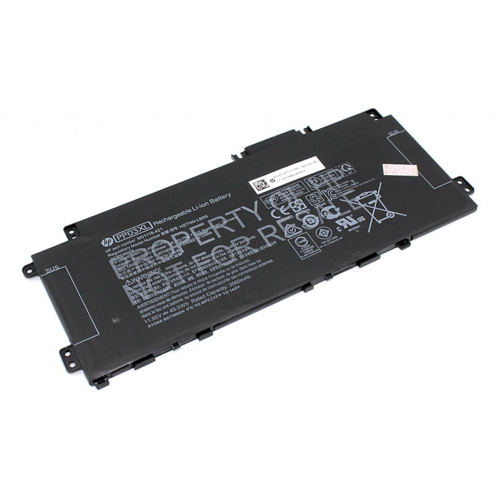 Аккумулятор для HP Pavilion 14-DV (PP03XL) 11.55V 43.3Wh черная