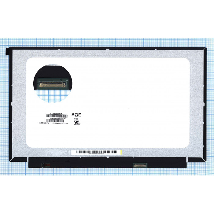NT156WHM-N35 matte Матрица 15.6 1366x768 30pin без креплений ширина 350.66, новая