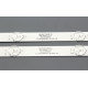 Светодиодная подсветка TV 55" ZDCX55D13L-ZC14FG-04 ZDCX55D13R-ZC14FG-04 (комплект 12шт)