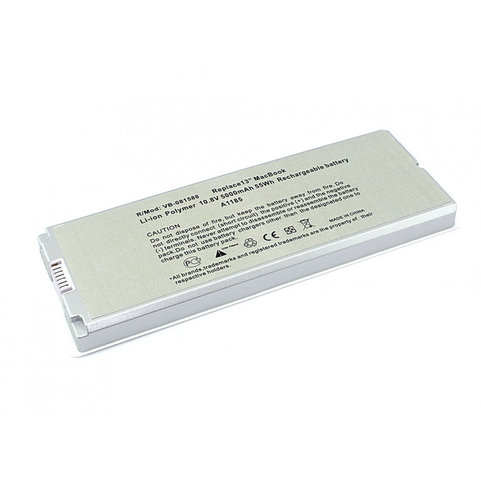 Аккумулятор для Apple MacBook A1185 55Wh белая OEM