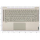 Клавиатура для Lenovo Yoga S740-14IIL топкейс серебристый