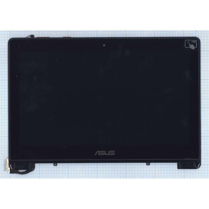 Модуль (матрица + тачскрин) для Asus VivoBook S301LA черный с рамкой