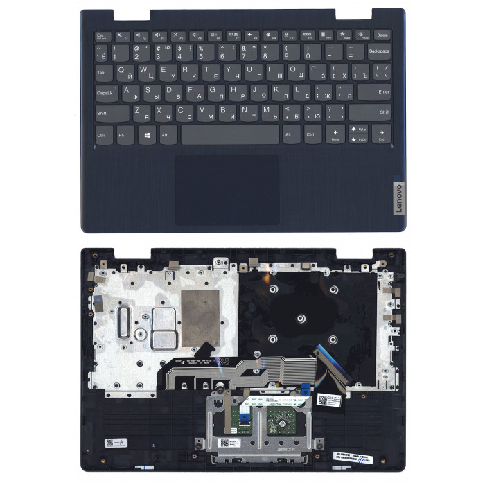 Клавиатура для Lenovo Flex 3-11ADA05 топкейс