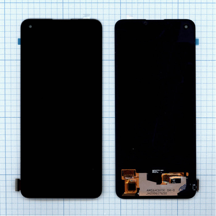Дисплей для Realme 8i 4G OLED черный