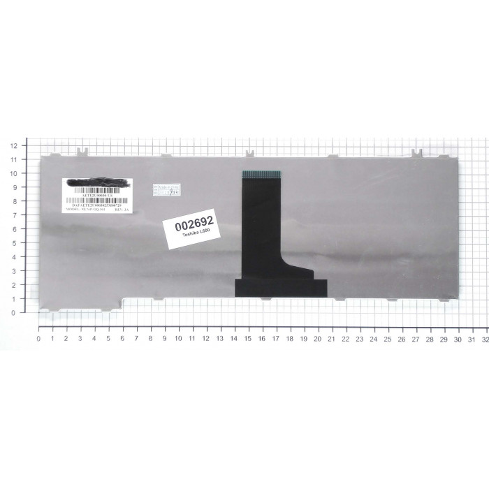 Клавиатура для Toshiba Satellite C600, C640, C645, C645D, L600, L600D, L630, L635 белая