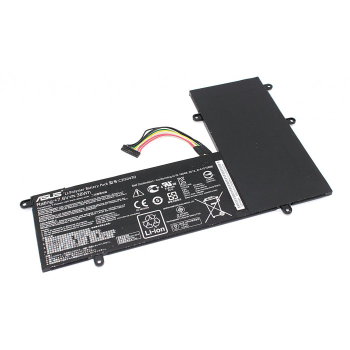 Аккумулятор для ноутбукa Asus Chromebook C201PA (C21N1430) 7.6V 4840mAh