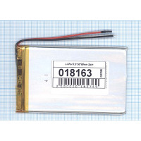 Аккумулятор Li-Pol (батарея) 3.5*50*80мм 2pin 3.7V / 1100mAh