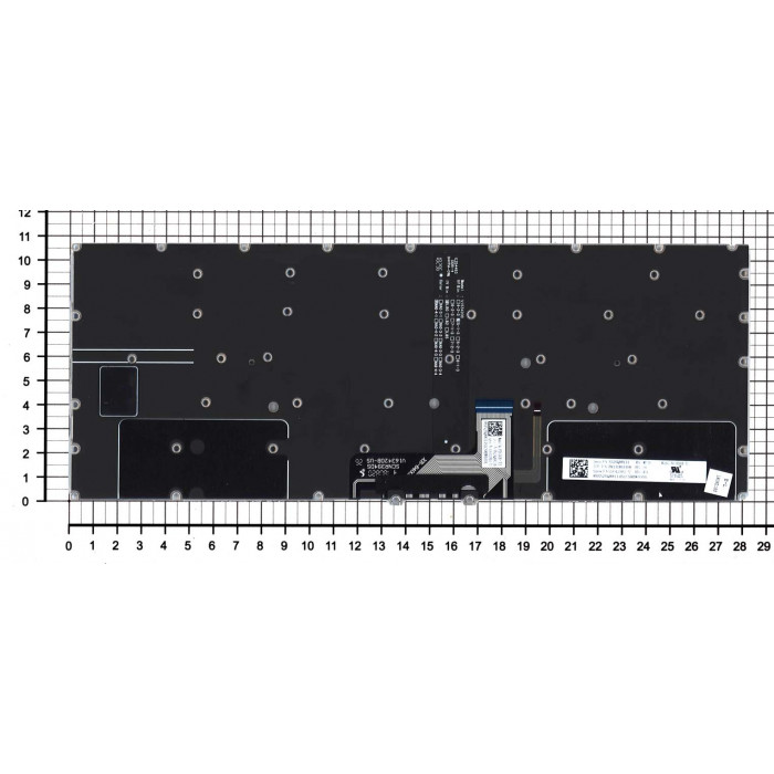 Клавиатура для Lenovo Yoga C930-13IKB черная