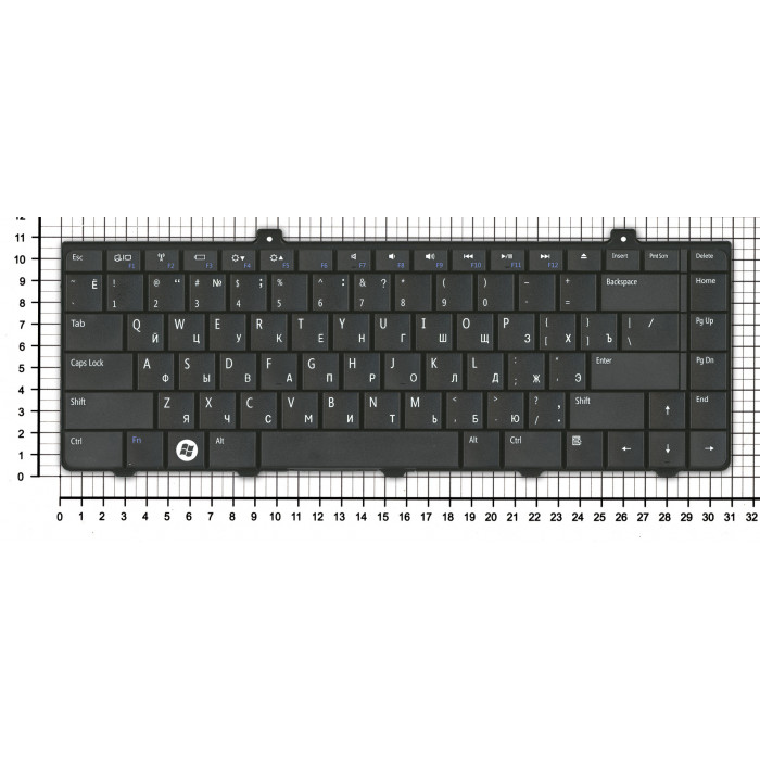 Клавиатура для ноутбука Dell inspiron 1320 1440