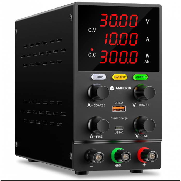 Лабораторный блок питания Amperin AI-CW3010 30V, 10A