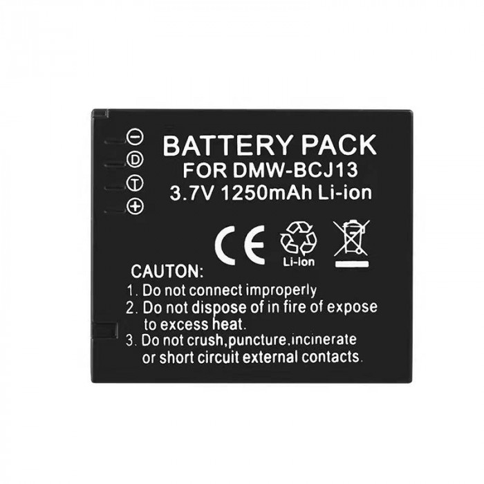 Аккумулятор для видеокамеры Panasonic Lumix DMC-LX5 (DMW-BCJ13) 3.7V 1250mAh