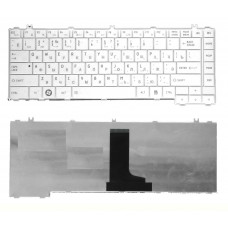 Клавиатура для Toshiba Satellite C600, C640, C645, C645D, L600, L600D, L630, L635 белая