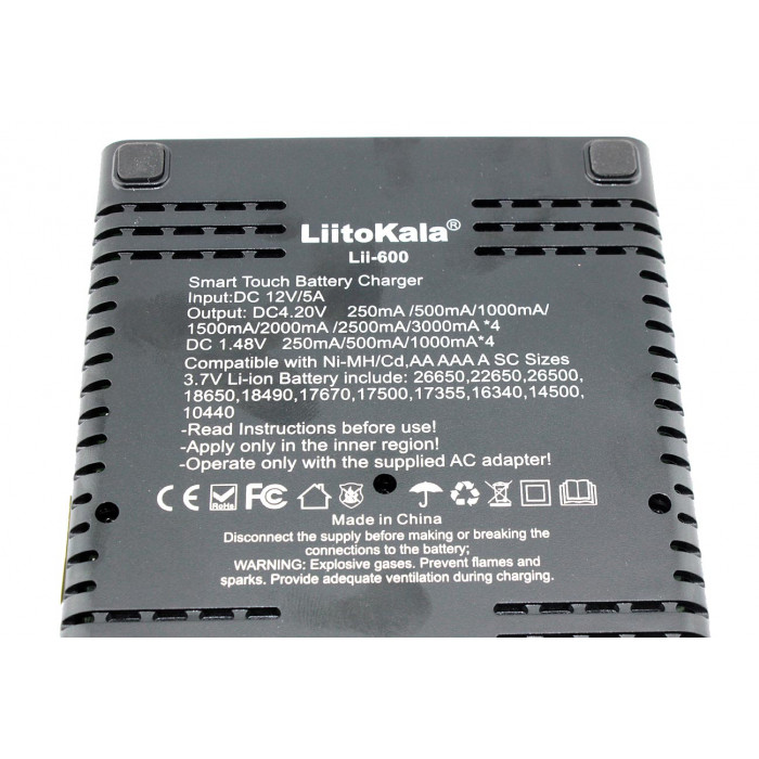 Зарядное устройство LiitoKala Lii-600