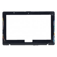 Сенсорное стекло (тачскрин) для Asus VivoBook S200 X202 TCP11F16 черное с рамкой