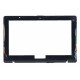 Сенсорное стекло (тачскрин) для Asus VivoBook S200 X202 TCP11F16 черное с рамкой