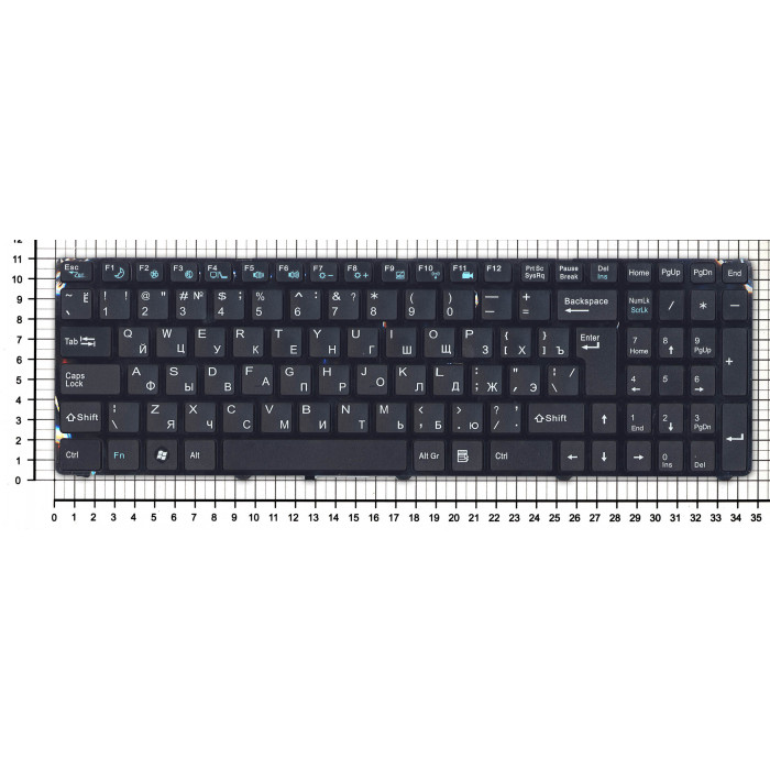 Клавиатура для DNS MT50 MT50II1 MT50IN черный