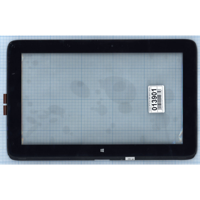 Сенсорное стекло (тачскрин) для HP Pavilion 11 X360 черный с рамкой