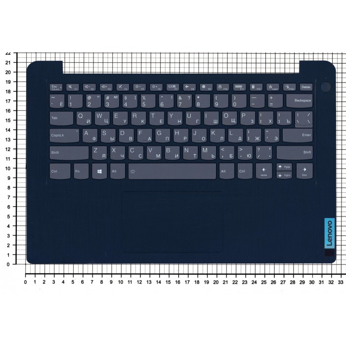 топкейс для Lenovo IdeaPad 3-14ITL6 Синий