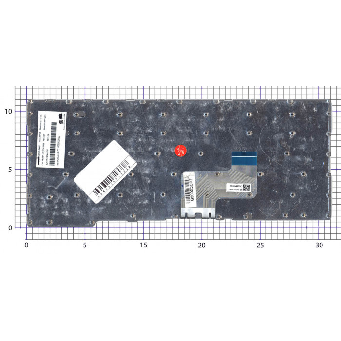Клавиатура для ноутбука Lenovo Flex 3-11ADA05 черная