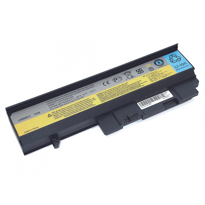 Аккумулятор для Lenovo Y330 (L08S6D11) 11.1V 4400mAh OEM черная