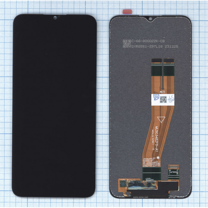Дисплей для Samsung Galaxy A03 SM-A035F черный