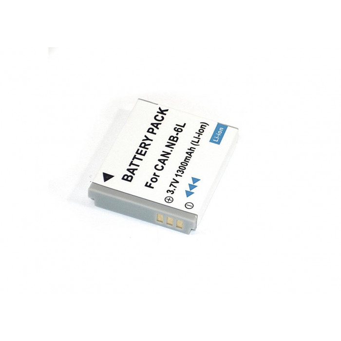Аккумулятор для фотоаппарата Canon Digital IXUS 85 (NB-6L) 3.7V 1300mAh