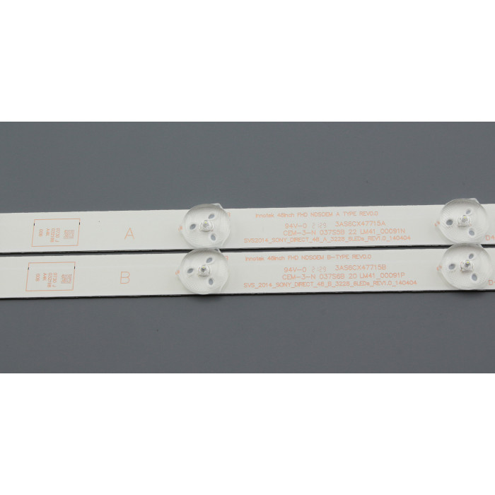 Светодиодная подсветка TV 48" LM41-00091N (комплект 12шт)