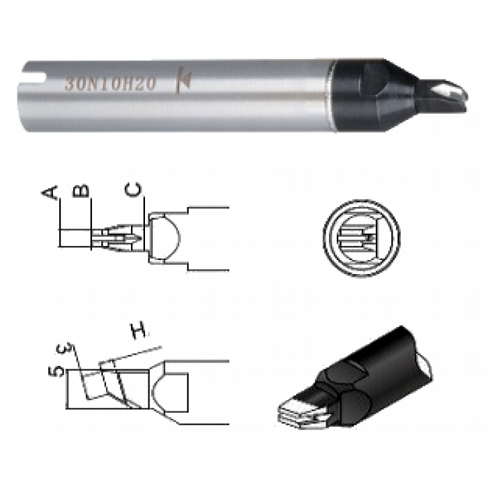 Жало для паяльника Quick QSS960-T-4CM