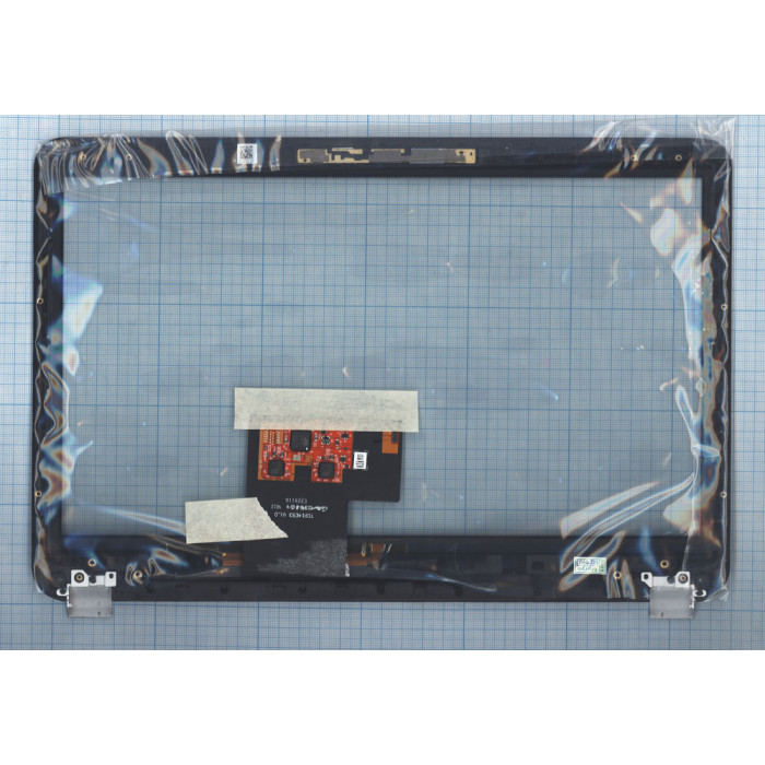 Сенсорное стекло (тачскрин) для HP ENVY Touchsmart 4 TCP14E53 V1.0 черный с рамкой