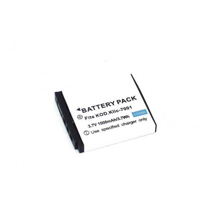Аккумулятор для фотоаппарата Kodak EasyShare M320 (KLIC-7001) 3.7V 1000mAh