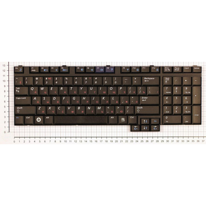 Клавиатура для Samsung R700 R710 черная