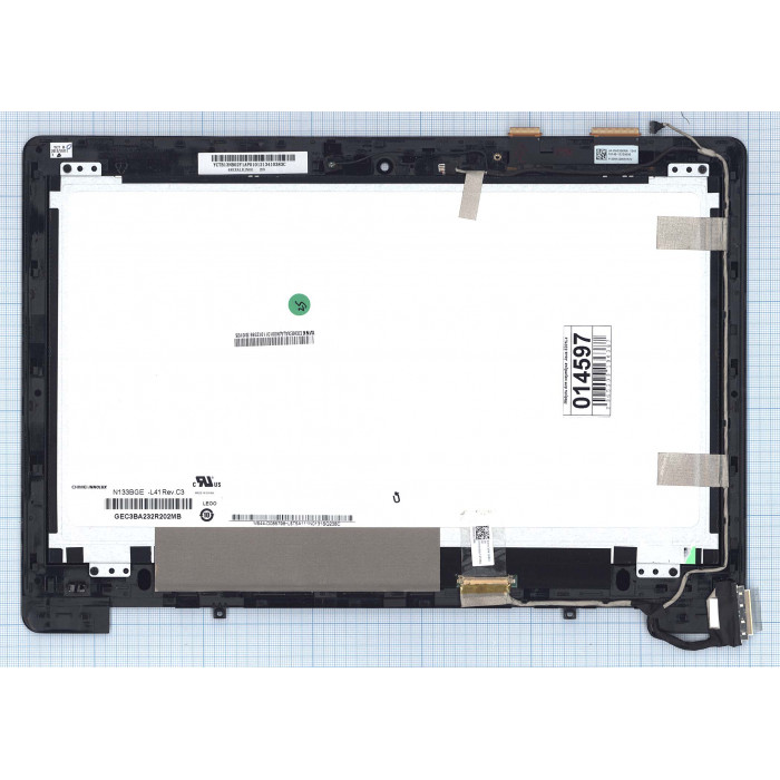 Модуль (матрица + тачскрин) для Asus VivoBook S301LA черный с рамкой