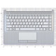 Клавиатура для HP 14-CF 14-DK топкейс серебро