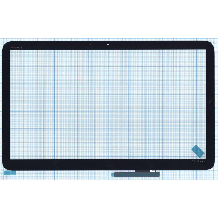 Сенсорное стекло (тачскрин) для HP Touchsmart 15 980F6118-03 черное